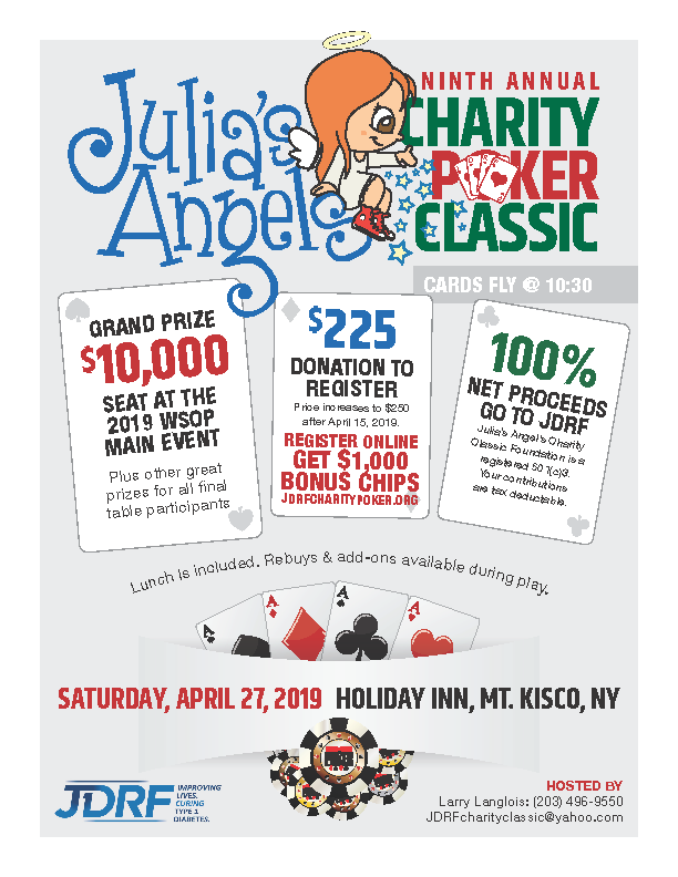 Julias Angels Charity Poker Classic